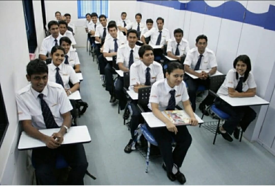 Students attending classroom training at SPA Aviation